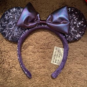 Purple Disney Minnie Mouse Ears